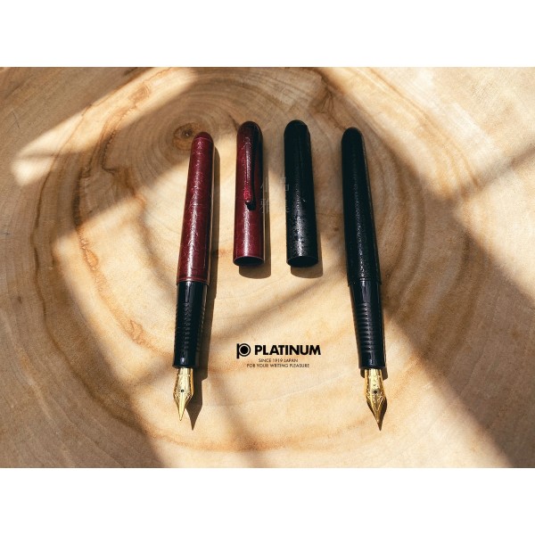 日本 Platinum 白金 PB-600 新古典 鋼筆（壓紋款兩色可選）