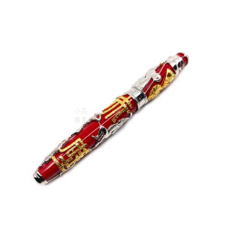 瑞士 卡達 Caran d'Ache Artiste Collection 限量208支 Red Cliff 赤壁 18K金 純銀鋼筆 瑞士 卡達 Caran d'Ache Artiste Collection 限量208支 Red Cliff 赤壁 18K金 純銀鋼筆
