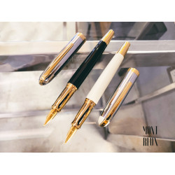 臺灣 MONTREUX 夢多 圓頂銀蓋 法國尖 鋼筆 臺灣 MONTREUX 夢多 圓頂銀蓋 法國尖 鋼筆