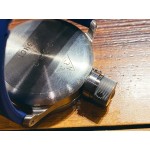 俄羅斯 ЗЧЗ 日拉鬥烏 藍寶石水晶玻璃 小型機械式 自動/手動上鍊 水鬼錶（鈦金53mm）