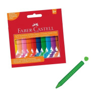 德國 Faber-Castell 輝柏 握得住 可擦拭大三角粗芯蠟筆 (12色)122540 德國 Faber-Castell 輝柏 握得住 可擦拭大三角粗芯蠟筆 (12色)122540