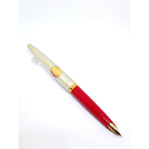 =庫存新筆= PILOT 百樂 181K 早期款短鋼筆 鑽石金環