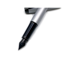 派克 Parker 新IM經典系列 鋼筆（磨砂銀黑夾）