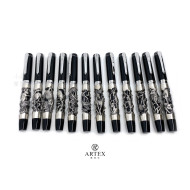 ARTEX 雅特仕 12生肖系列 亮銀鋼筆 ARTEX 雅特仕 12生肖系列 亮銀鋼筆