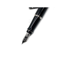 法國 Waterman Expert 新權威系列 18K金 鋼筆(黑亮漆銀夾) 法國 Waterman Expert 新權威系列 18K金 鋼筆(黑亮漆銀夾)