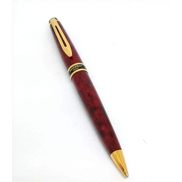 =庫存新筆= WATERMAN 水人 權威系列 紅珐瑯 自動鉛筆