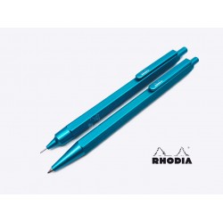 法國 RHODIA  按壓式自動鉛筆0.5/原子筆0.7（2020限定藍綠色）