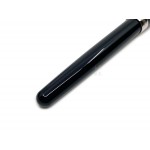 派克 Parker 新款Sonnet 卓爾系列 黑桿白夾 鋼筆（18K金尖）