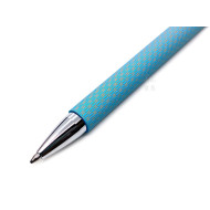 德國 Faber-Castell 輝柏 Ambition 成吉思汗 印度繩紋 繩紋飾 原子筆(天藍) 德國 Faber-Castell 輝柏 Ambition 成吉思汗 印度繩紋 繩紋飾 原子筆(天藍)