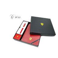 CROSS 高仕 CENTURY II 法拉利 經典世紀2系列 鋼珠筆+筆記本禮盒組(亮紅) CROSS 高仕 CENTURY II 法拉利 經典世紀2系列 鋼珠筆+筆記本禮盒組(亮紅)