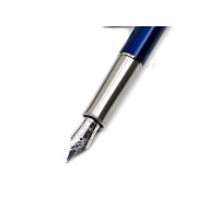 派克 Parker 新款Sonnet 卓爾系列 深藍桿白夾 鋼筆(18K金尖) 派克 Parker 新款Sonnet 卓爾系列 深藍桿白夾 鋼筆(18K金尖)