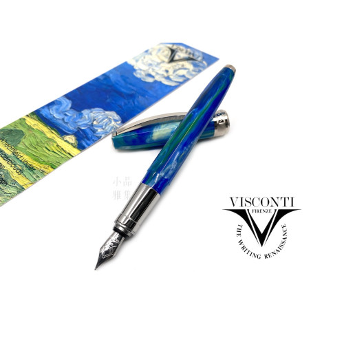 義大利 VISCONTI Van Gogh 梵谷 鋼筆(Wheatfield Under Thunderclouds 雷雲下的麥田)