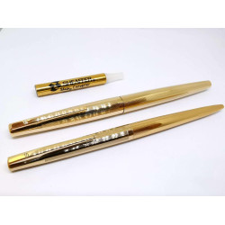 = 庫存新筆 = SHEAFFER 西華 404C Stylist Fine /XF 雙面書寫 包金桿 14k金 鋼筆 = 庫存新筆 = SHEAFFER 西華 404C Stylist Fine /XF 雙面書寫 包金桿 14k金 鋼筆