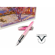 義大利 VISCONTI Van Gogh 梵谷 鋼筆墨水禮盒組(Souvenir de Mauve 粉桃樹) 義大利 VISCONTI Van Gogh 梵谷 鋼筆墨水禮盒組(Souvenir de Mauve 粉桃樹)