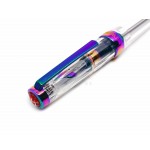 臺灣 TWSBI 三文堂 Vac 700R 透明色 負壓上墨鋼筆（彩虹）