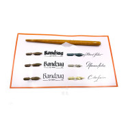 德國 Brause 進階 英文書法套組 一桿六尖 德國 Brause 進階 英文書法套組 一桿六尖