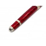義大利 AURORA 100週年限量款 純銀 紅色 18K 鋼筆