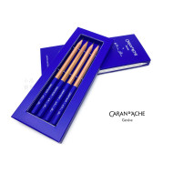 瑞士 CARAN D'ACHE 卡達 Klein Blue® 克萊因藍專家級素描鉛筆組 HB (4 支) 瑞士 CARAN D'ACHE 卡達 Klein Blue® 克萊因藍專家級素描鉛筆組 HB (4 支)