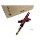 日本 Sailor 寫樂 手工蒔繪 螺鈿 輪島塗 限量300支 21K金 鋼筆（珊瑚）