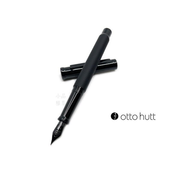 德國 OTTO HUTT 奧托赫特 精工藝 | Design04 All Black Matt 18K金 鋼筆