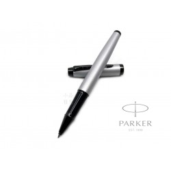 派克 PARKER 新IM經典系列 鋼珠筆（磨砂銀黑夾）