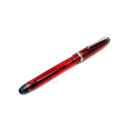 日本 PILOT 百樂 Custom 74 透明桿14K 鋼筆(紅) 日本 PILOT 百樂 Custom 74 透明桿14K 鋼筆(紅)