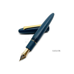 日本 Sailor 寫樂 伝統漆芸 石目塗 彩雅 筆王(深藍) 日本 Sailor 寫樂 伝統漆芸 石目塗 彩雅 筆王(深藍)