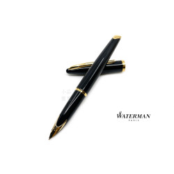 法國 Waterman 海洋系列 18K 鋼筆(黑桿金夾) 法國 Waterman 海洋系列 18K 鋼筆(黑桿金夾)