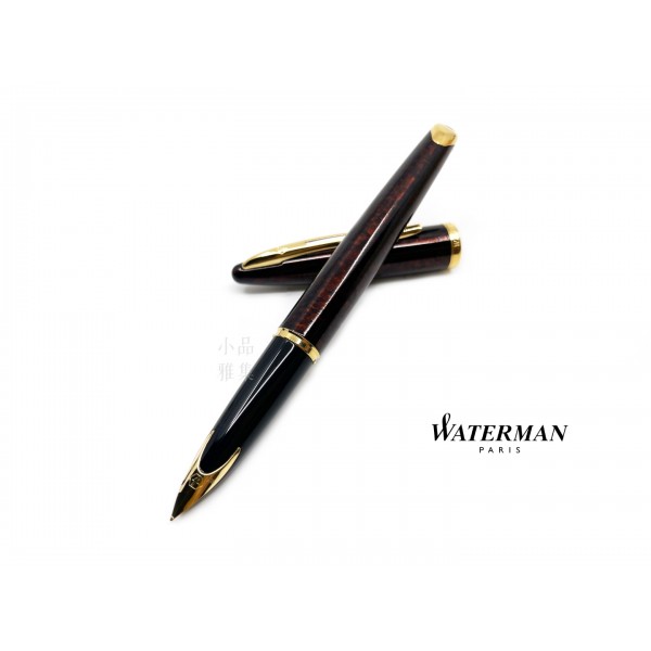 法國 Waterman 海洋系列 18K 鋼筆（砝瑯款）