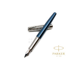 派克 Parker 新款Sonnet 卓爾致臻系列 18K 鋼筆（蔚藍）