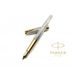 派克 Parker 新款Sonnet 卓爾致臻系列 18K 鋼筆（純銀波浪紋）
