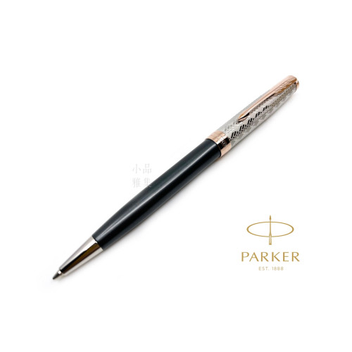 派克 PARKER 新款SONNET 卓爾致臻系列 原子筆(墨灰)