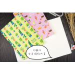 臺灣-綠的-紙品 柔伊插畫家合作 筆記本（A5 14.5x21cm）小