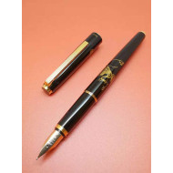 =庫存新品=    PILOT 百樂    平蒔繪   『 老款 』  14K金 鋼筆（鳳凰） 