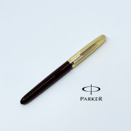 派克 PARKER 51復刻 18K 鋼筆 (紅桿金蓋) 派克 PARKER 51復刻 18K 鋼筆 (紅桿金蓋)