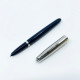 派克 PARKER 51復刻 鋼筆 (藍桿銀蓋)