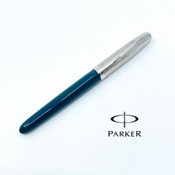 派克 PARKER 51復刻 鋼筆 （綠桿銀蓋）