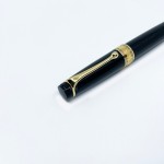 義大利 AURORA OPTIMA 14K鋼筆（黑色金夾）