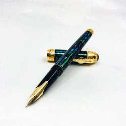 =極品收藏=千禧年 AD2000 限量生產2000支 螺鈿 18K金 鋼筆(基督誕生2000週年) =極品收藏=千禧年 AD2000 限量生產2000支 螺鈿 18K金 鋼筆(基督誕生2000週年)