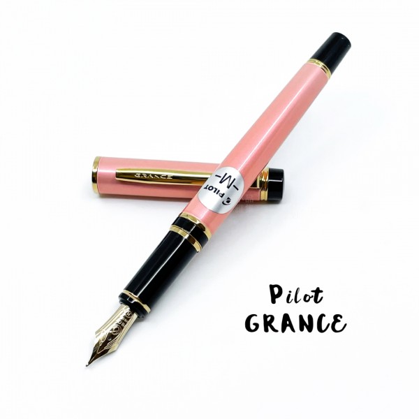 日本 PILOT 百樂 Grance 14k鋼筆 （珠光粉紅）