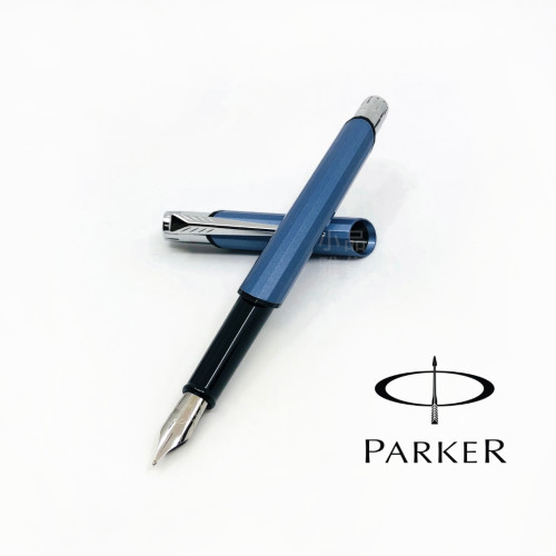 派克 PARKER FACET 超炫系列 多角面 鋼筆 (鐵藍)