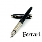 西華 Sheaffer Ferrari 法拉利 100型 黑桿銀夾 鋼筆