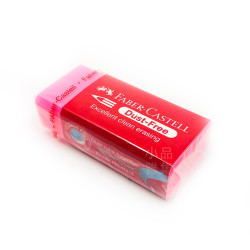 德國 FABER-CASTELL 輝柏 黏屑 美白塑膠擦  （187125)