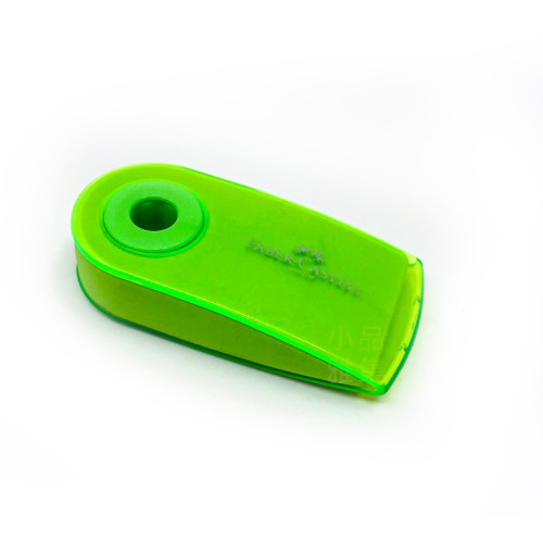 德國 FABER-CASTELL 輝柏 果凍色 吊掛塑膠擦