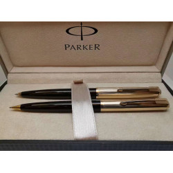 = 精美二手筆 = PARKER 派克 包12K金蓋  0.9mm 旋轉出芯 鉛筆/原子筆 = 精美二手筆 = PARKER 派克 包12K金蓋  0.9mm 旋轉出芯 鉛筆/原子筆