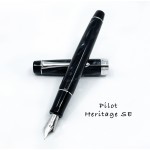 日本 PILOT 百樂 Custom Heritage SE 大理石紋 14K鋼筆  （煙黑）