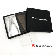 日本 手工SUWADA 經典不鏽鋼 腳指甲鉗 皮革收納禮盒組 日本 手工SUWADA 經典不鏽鋼 腳指甲鉗 皮革收納禮盒組