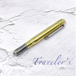 日本 MIDORI TRAVELER'S notebook TRC BRASS 原子筆(黃銅) 日本 MIDORI TRAVELER'S notebook TRC BRASS 原子筆(黃銅)