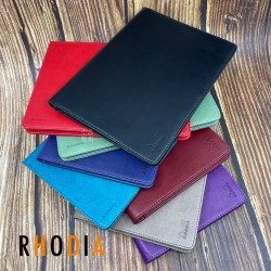 法國 RHODIA N°16 Rhodiarama 人造皮筆記本套 17.5 x 23.5cm（八色可選）