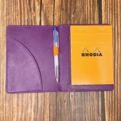 法國 RHODIA N°13 Rhodiarama 人造皮筆記本套 13x17cm (八色可選) 法國 RHODIA N°13 Rhodiarama 人造皮筆記本套 13x17cm (八色可選)